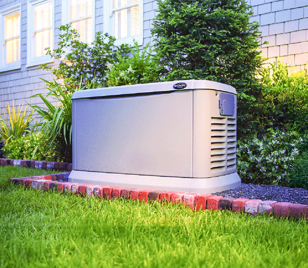 Generac standby generator install